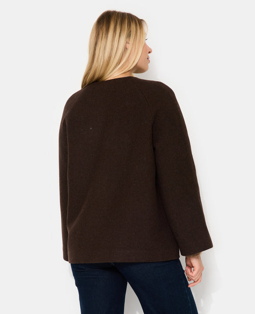 Manteau court en drap de laine - PIMKIE - 6