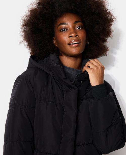 Doudoune longue avec capuche - PIMKIE - 2