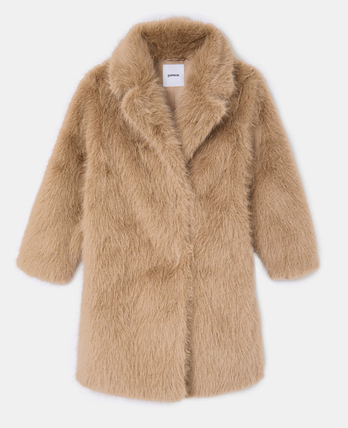 Manteau en fourrure avec col - PIMKIE - 4