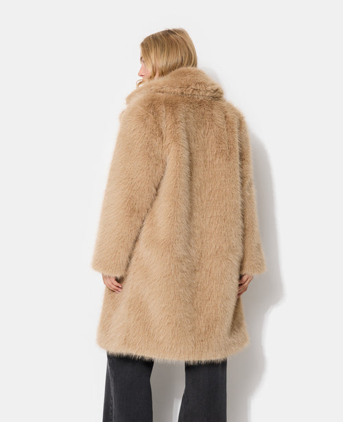 Manteau en fourrure avec col - PIMKIE - 6