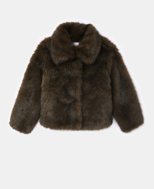 Blouson en fourrure avec col - PIMKIE - 4