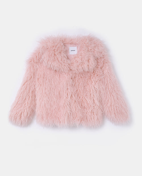 Manteau shaggy poils longs - PIMKIE - 4