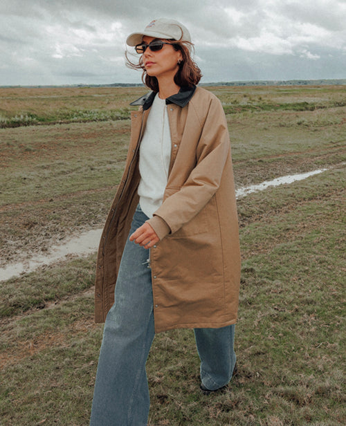 Parka longue intérieur matelassé avec col simili - PIMKIE - 1