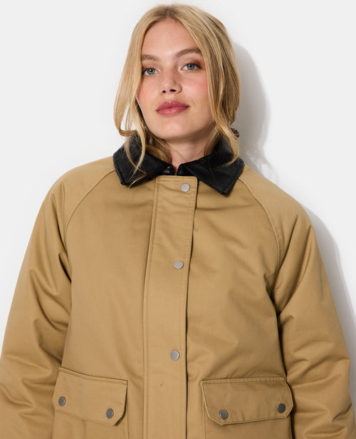 Parka longue intérieur matelassé avec col simili - PIMKIE - 2