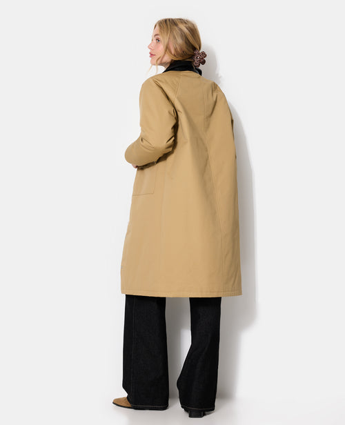 Parka longue intérieur matelassé avec col simili - PIMKIE - 6