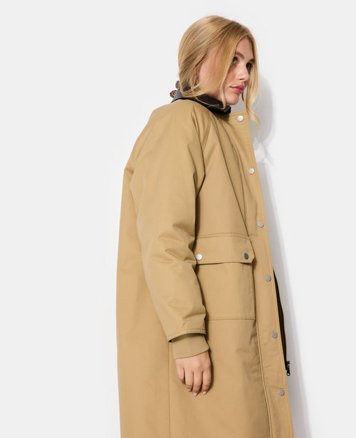 Parka longue intérieur matelassé avec col simili - PIMKIE - 7
