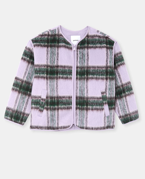 Manteau court matelassé motif carreaux - PIMKIE - 4