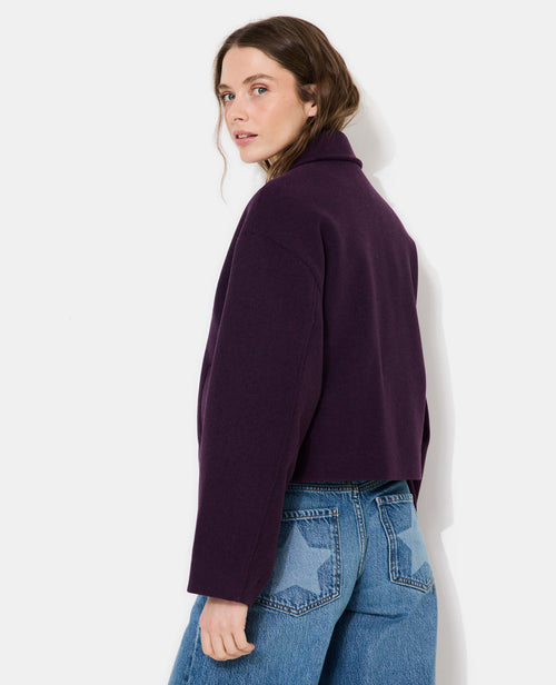 Manteau court effet drap de laine - PIMKIE - 6