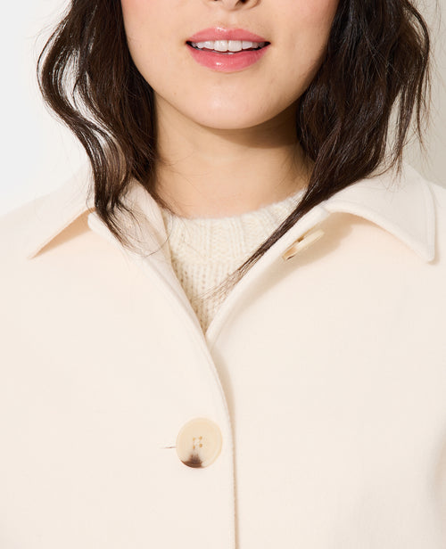 Manteau court effet drap de laine - PIMKIE - 2