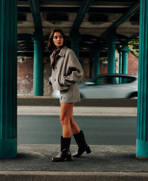 Manteau court effet drap de laine - PIMKIE - 2