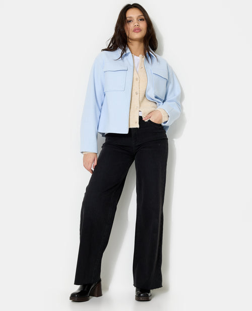 Blouson zippé effet drap de laine - PIMKIE - 3