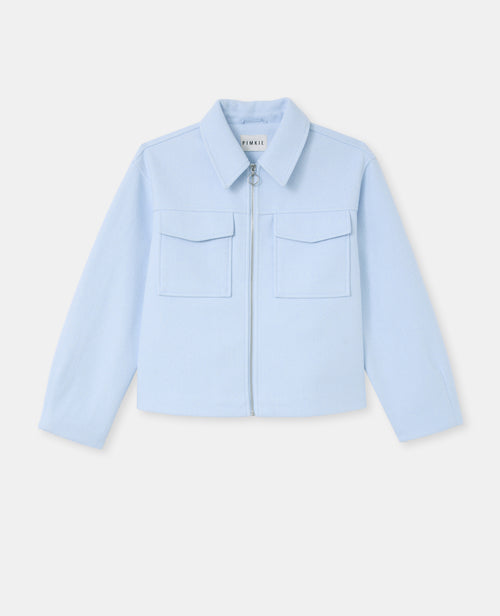 Blouson zippé effet drap de laine - PIMKIE - 4