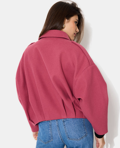 Blouson forme boule effet drap de laine - PIMKIE - 6
