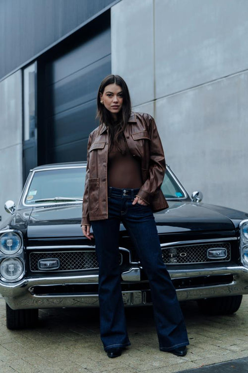 Veste droite en simili - PIMKIE - 2