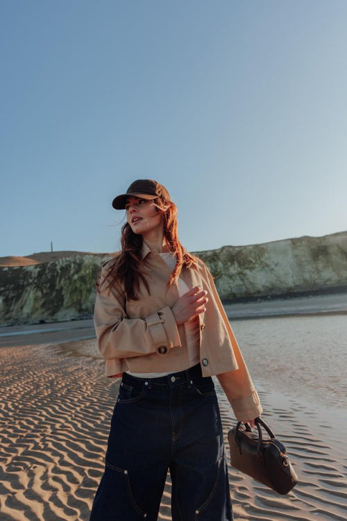 Veste courte façon trench - PIMKIE - 1