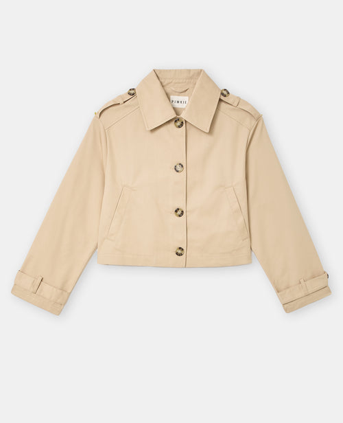 Veste courte façon trench - PIMKIE - 4
