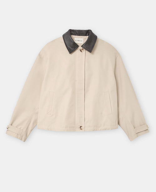 Veste col simili avec base resserrable - PIMKIE - 4