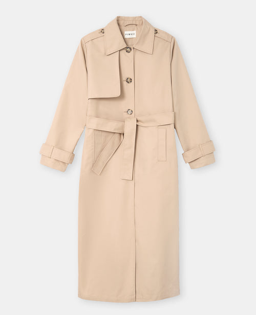 Trench long avec ceinture à nouer - PIMKIE - 4