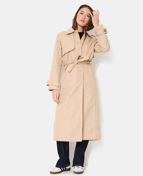 Trench long avec ceinture à nouer - PIMKIE - 5