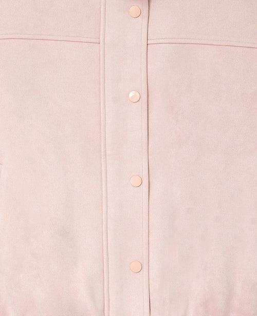 Veste en suédine col montant - PIMKIE - 10