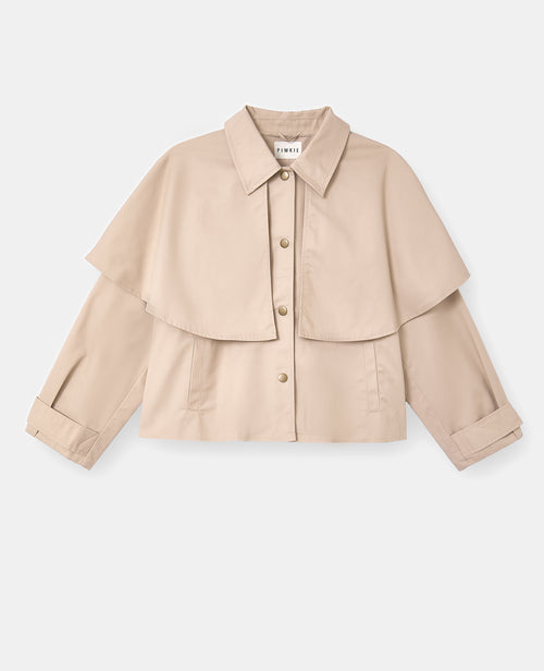 Veste effet trench avec cape - PIMKIE - 4