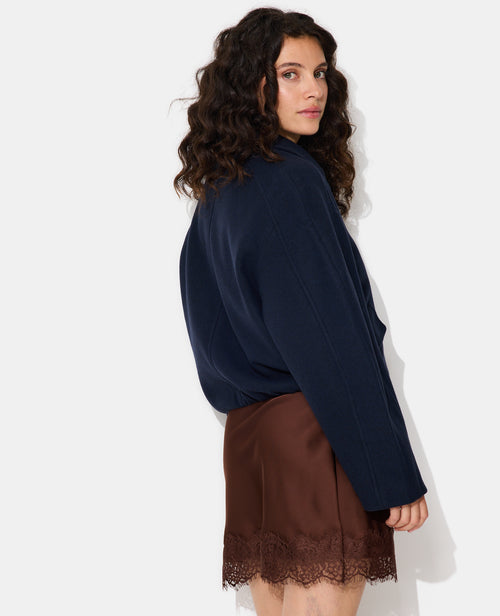Blouson drap de laine avec zip - PIMKIE - 6