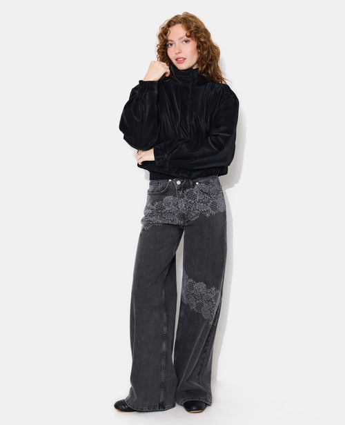 Blouson simili effet peau de pêche - PIMKIE - 3