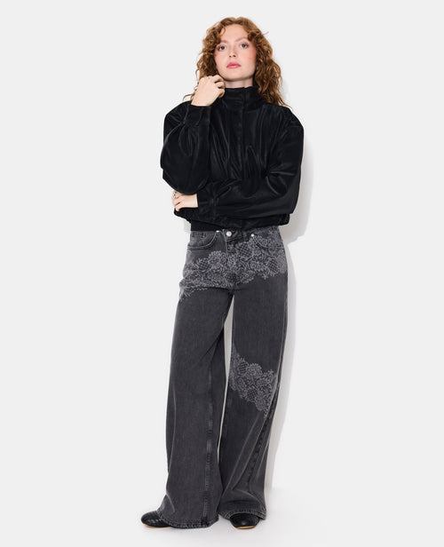 Blouson simili effet peau de pêche - PIMKIE - 5