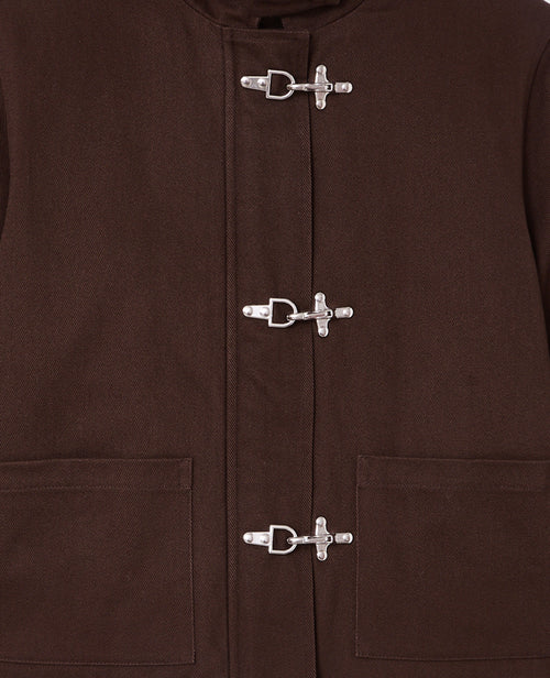 Veste en toile avec attaches façon brandebourg - PIMKIE - 8
