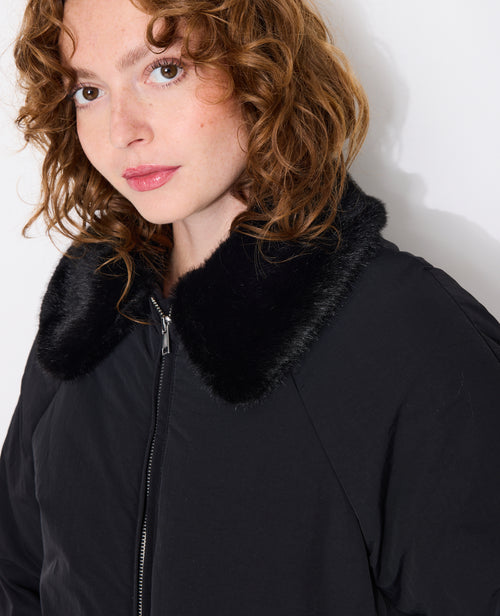 Blouson doudoune avec col fourrure - PIMKIE - 2