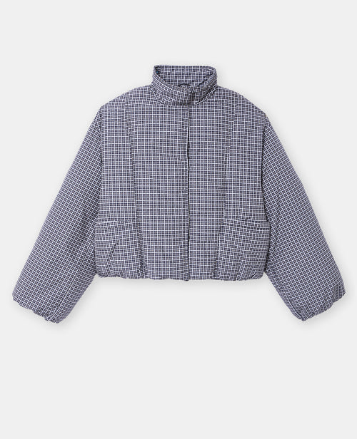 Blouson doudoune à carreaux avec col montant - PIMKIE - 2