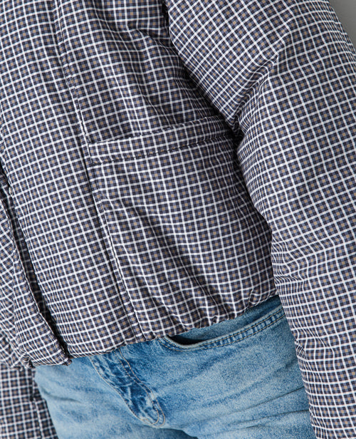 Blouson doudoune à carreaux avec col montant - PIMKIE - 7
