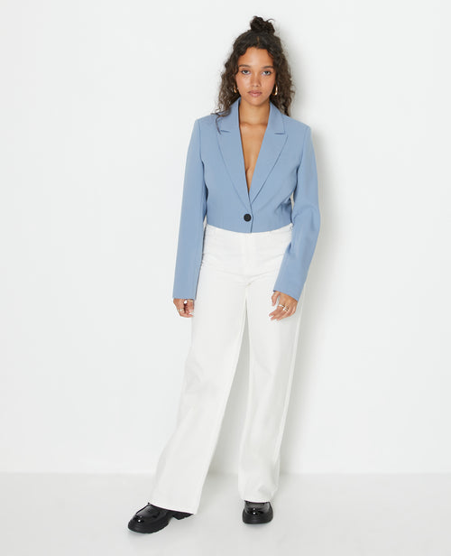 Veste blazer courte avec pinces - PIMKIE - 2