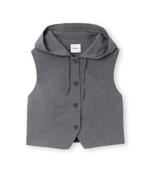 Veste sans manches avec capuche - PIMKIE - 4