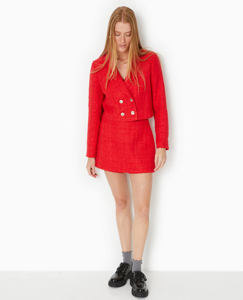 Veste courte en tweed - PIMKIE - 2