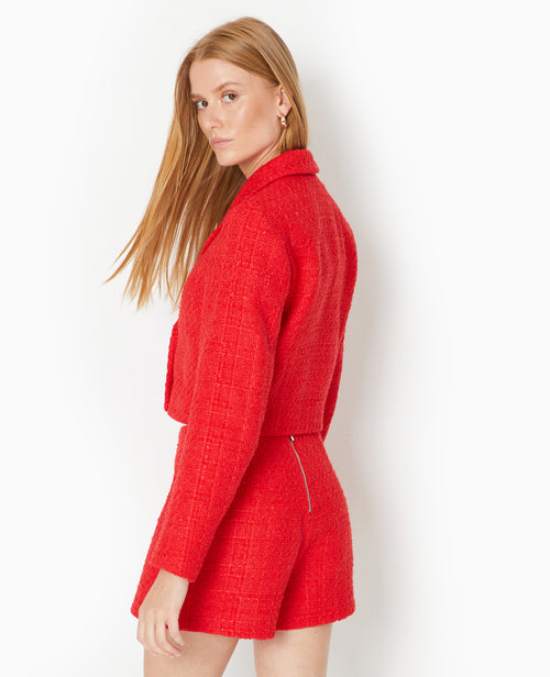 Veste courte en tweed - PIMKIE - 6