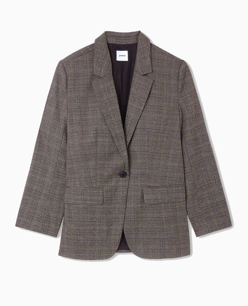 Veste blazer motif carreaux - PIMKIE - 4