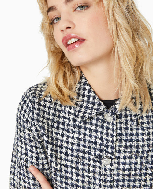 Veste courte boutonnée en tweed - PIMKIE - 3