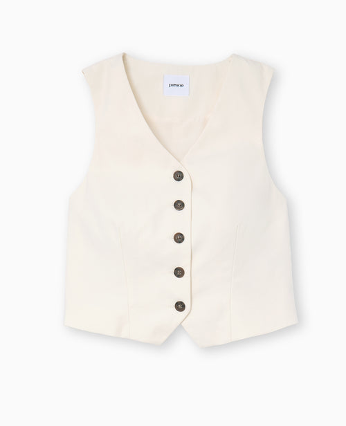 Gilet de barman boutonné - PIMKIE - 4