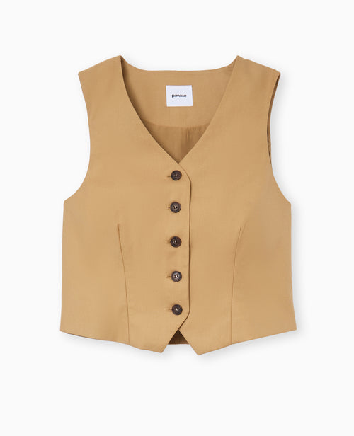 Gilet de barman boutonné - PIMKIE - 4