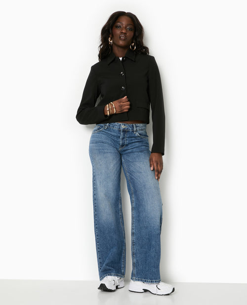 Veste city droite et courte - PIMKIE - 5