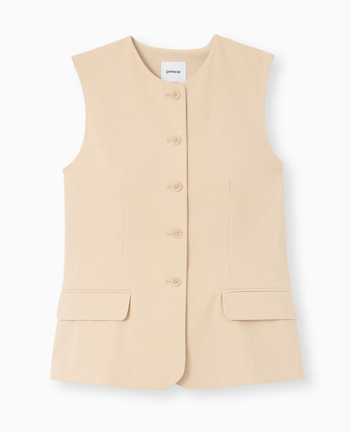 Veste blazer sans manches esprit gilet de barman - PIMKIE - 4
