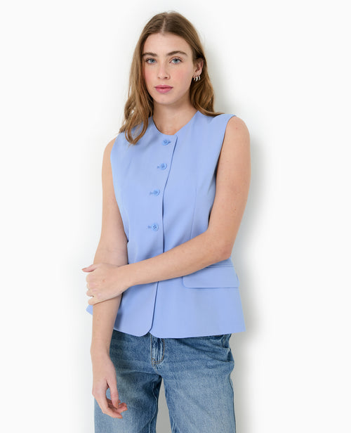 Veste blazer sans manches esprit gilet de barman - PIMKIE - 5