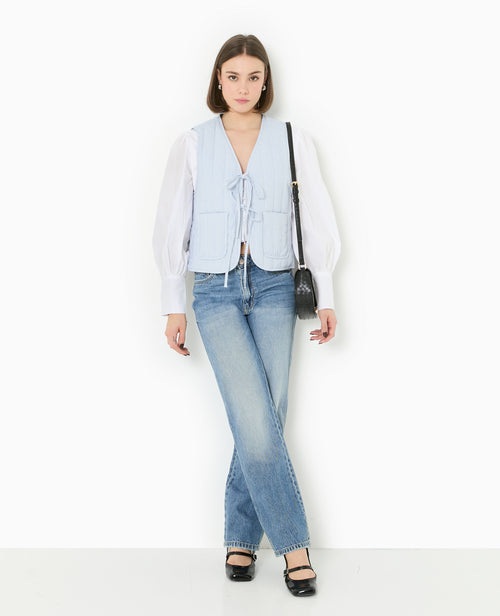 Veste sans manches matelassée avec rayures - PIMKIE - 7