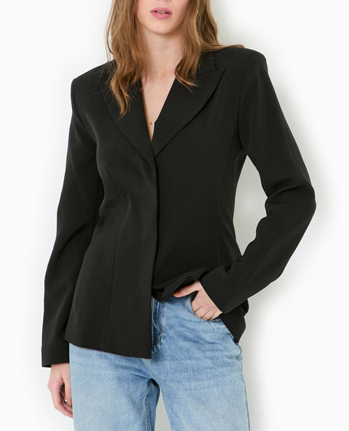 Veste blazer cintrée avec boutons pressions - PIMKIE - 3