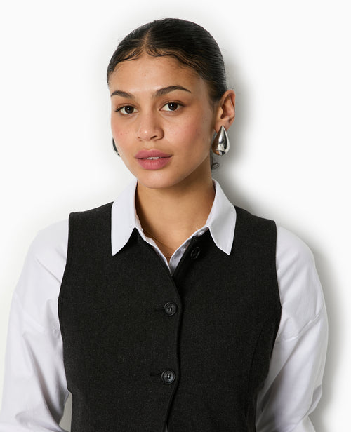 Veste sans manches façon gilet de barman - PIMKIE - 3