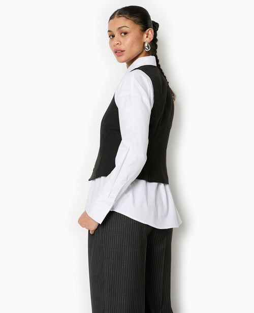 Veste sans manches façon gilet de barman - PIMKIE - 6