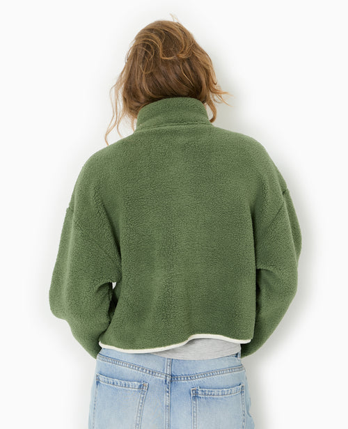 Veste en polaire ultra douce avec bords contrastés - PIMKIE - 6