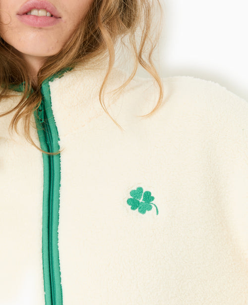 Veste en polaire ultra douce avec bords contrastés - PIMKIE - 3