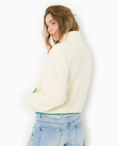 Veste en polaire ultra douce avec bords contrastés - PIMKIE - 6